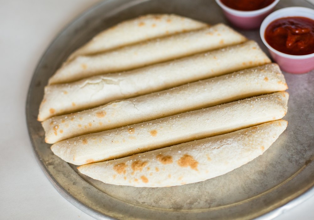 Breadsticks at Angelo's Pizza in Taylorville, IL