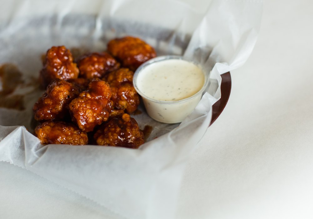 Boneless Wings at Angelo's Pizza, Taylorville