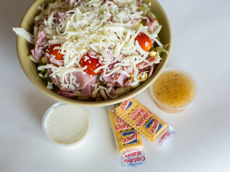 Salads & Wraps at Angelo's Pizza in Taylorville, IL